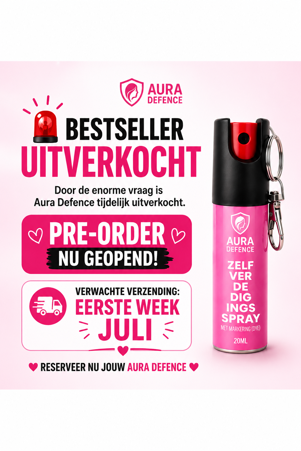 Aura Defence - zelfverdedigingsspray
