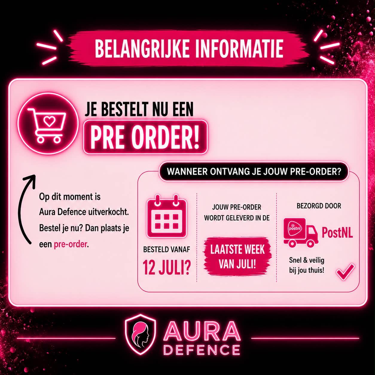 Aura Defence - zelfverdedigingsspray